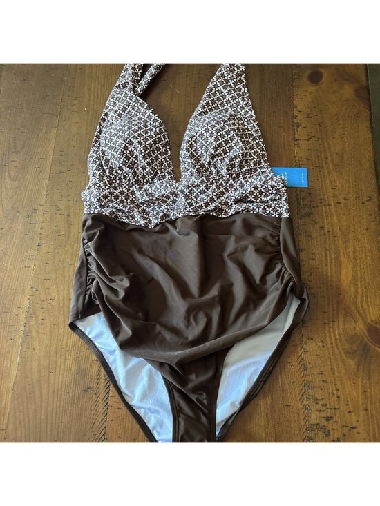 Cupshe Other - cupshe one piece swimsuit Brown Size Medium NWT